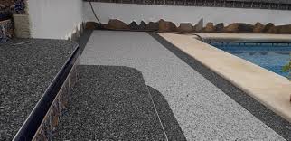 application of stone carpet stone