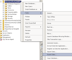 sql server export to excel using sql