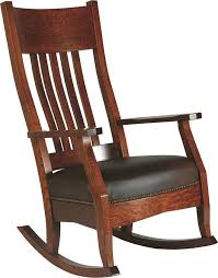 Amish Rocking Chairs Mission Furniture