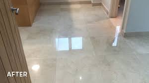 high shine marble floor red csb