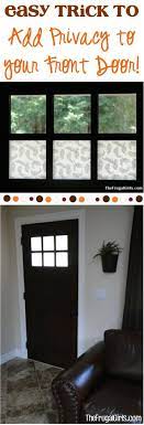 Front Door Privacy Ideas In Crafts Diy