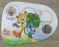 Coleção moedas da olimpiadas rio 2016. Curitiba Leiloes