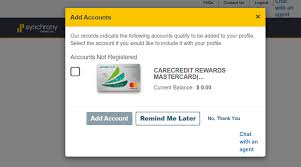 If you're wondering whether synchrony car care™ credit card is the right card for you, read on. Carecredit Mastercard Upgrade Myfico Forums 5270093
