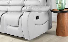 Vancouver 3 Seater Recliner Sofa Light