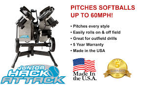 Junior Hack Attack Baseball Pitching Machine By Sports Attack