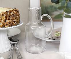 Linette Clear Glass Jug