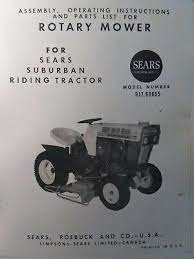 Sears Suburban 10 Lawn Garden Tractor