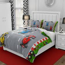 Personalized Race Car Bedding Options