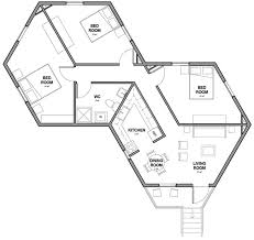 Houses Hexagon House House Plans