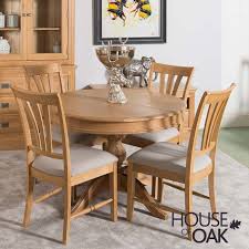 Smaller items like nightstand, coffee tables, lamps, small mirrors will be delivered through pallet or parcel carriers. Lyon Oak Round Extending Table House Of Oak