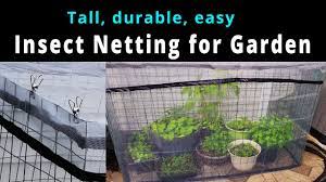insect netting for garden diy