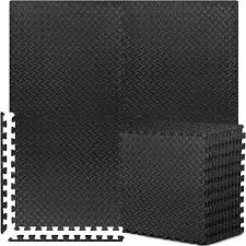 48 tiles interlocking foam gym mats