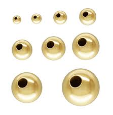 gold filled beads for jewelry