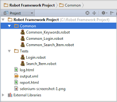 automation testing with robot framework