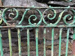 Wrought Iron Garden Gate Brocante