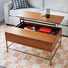 If you need to combine the function of a table with storage space, a small ottoman that opens, is one way to incorporate the two. 8 Best Coffee Tables For Small Spaces