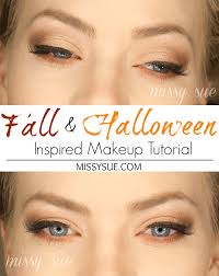 fall halloween inspired makeup tutorial