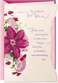 Hallmark birthday greeting card for son import it all 11. Amazon Com Hallmark Birthday Greeting Card For Mom Purple Flower 0549rzb1205 Office Products