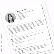 Best resume formats to get you hired. Pr Cv Template Example Content For Public Relations Or International Roles