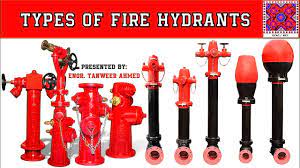 types of fire hydrants firefighting
