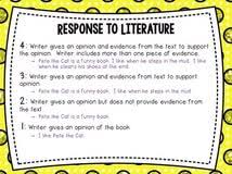 Creative response english     response to literature essay outline