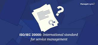 iso iec 20000 certification what it is