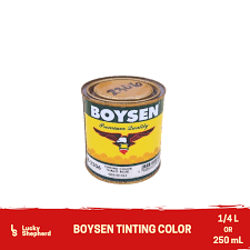 Boysen Tinting Red Color With