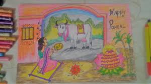 2.great chefs let their imaginations run wild when they create new dishes. How To Make Pongal Festival Drawing Easily Youtube