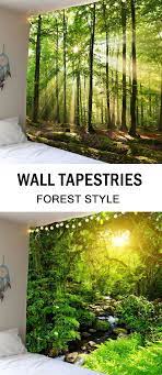 forest sunlight decorative wall hanging