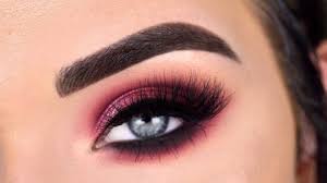 berry smokey eye makeup tutorial