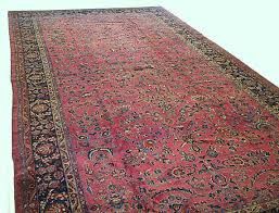 antique persian sarouk rug 9463