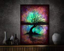 Art Painting Abstract Glow In The Dark