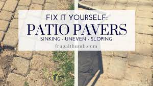Fix Your Patio Pavers Yourself