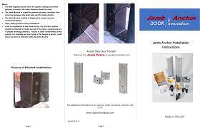 Jamb Anchor Center Jamb Kit – Door Innovation
