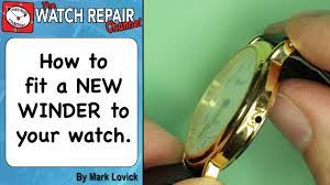 broken winder watch repair