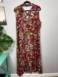 tropical fl cal maxi dress ebay