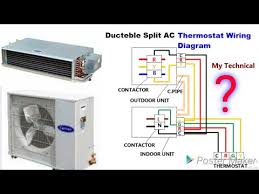 hvac ducteble split ac thermostat