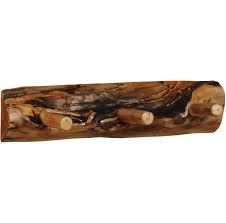 Aspen Log Coat Rack Rustic Log
