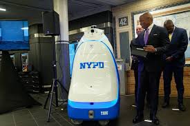 robot cop to patrol nyc subway station