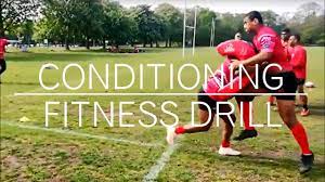 game conditioning and fitness drill