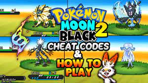 Pokemon Moon Black 2 Completed Cheat Codes & How To Play|Mega  Evolution,Legendary Pokemon & More - YouTube