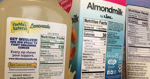 new nutrition facts label rolled out by