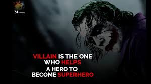 We've all watched or read something that contains an iconic fictional villain, it might be the joker from batman, darth vader from star wars or one of countless others. 15 Most Powerful Baddest Badass Motivational Quotes Mr Villain Quotes Villain Quote Joker Quotes Motivational Quotes
