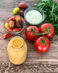 tangy tomato vinaigrette dressing