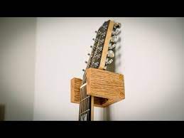 diy guitar hanger guitar wall mount diy