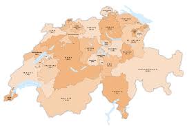 Sveits er en føderasjon av 26 kantoner der hver enkelt kanton i stor grad bestemmer indre anliggende selv. Kantonar I Sveits Wikiwand
