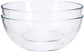 Round Tempered Glass Bowl