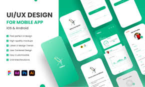 design premium mobile app ui ux for ios