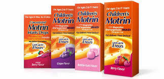 motrin uses dosage for infants