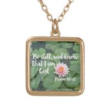 be still and know jewelry zazzle